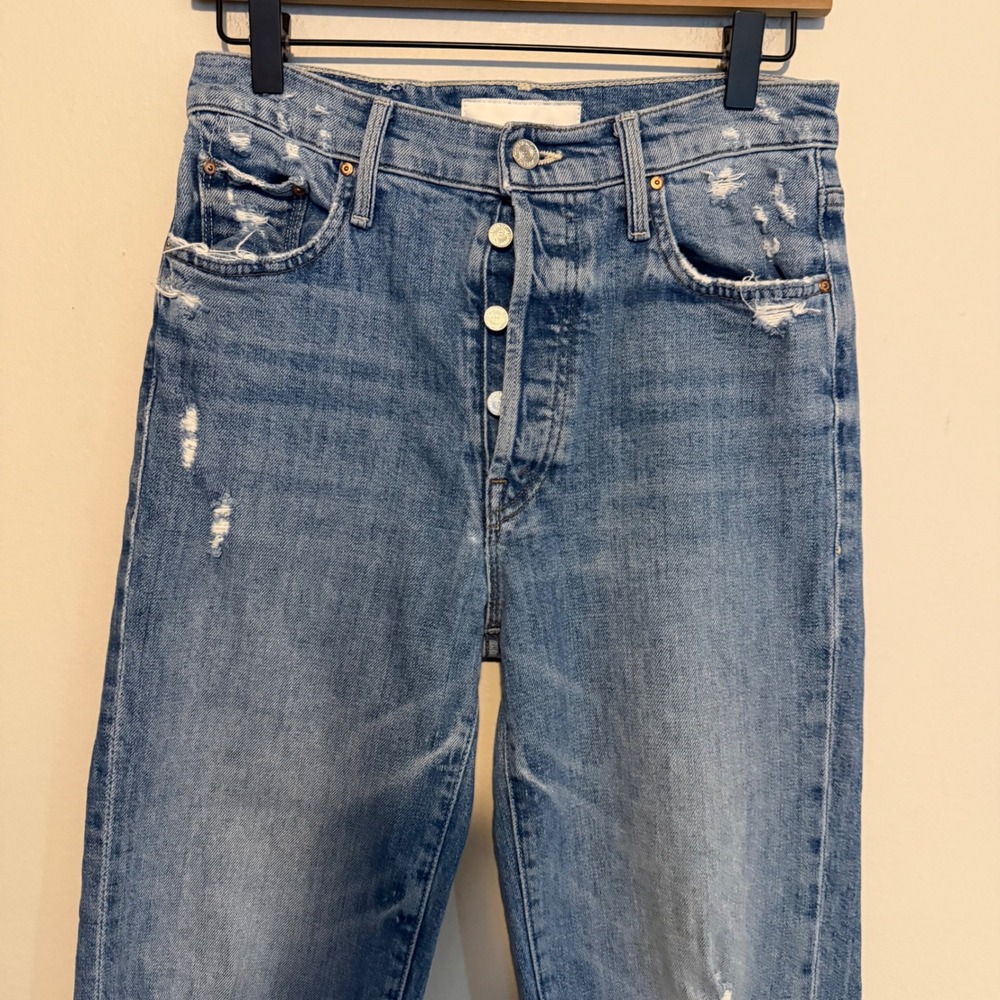 Mother‎ Superior jeans The Rambler Ankle Holy Melancholy 28 straight leg denim - Picture 4 of 9